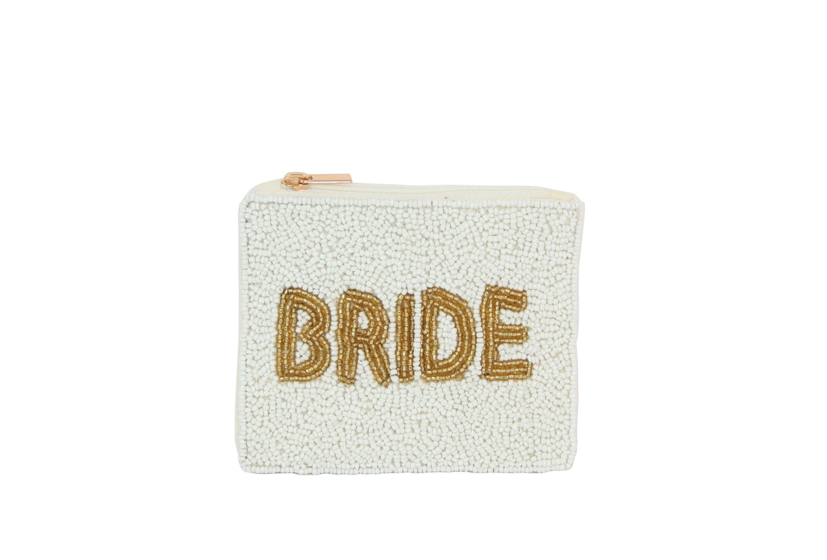 Bride Beaded Coin Purse