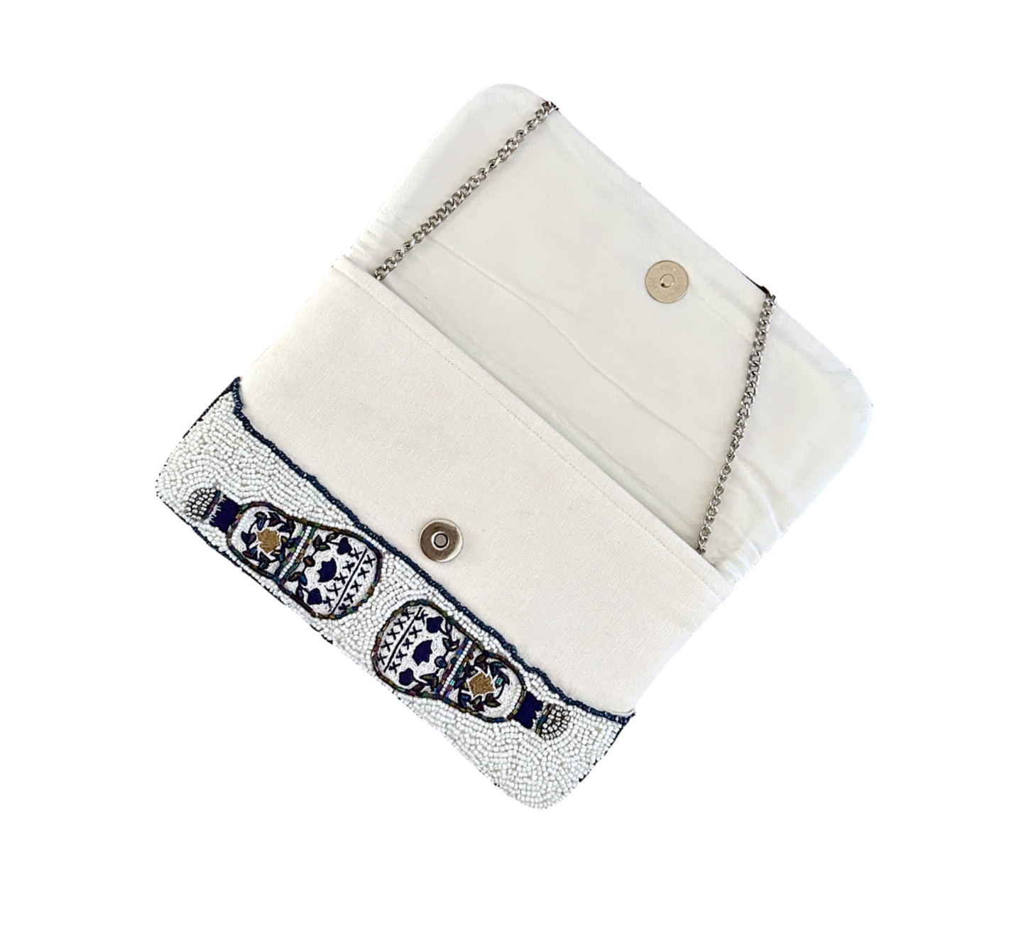 Lily Posh Hand-Beaded Tequila Bottle Clutch & Crossbody Bag