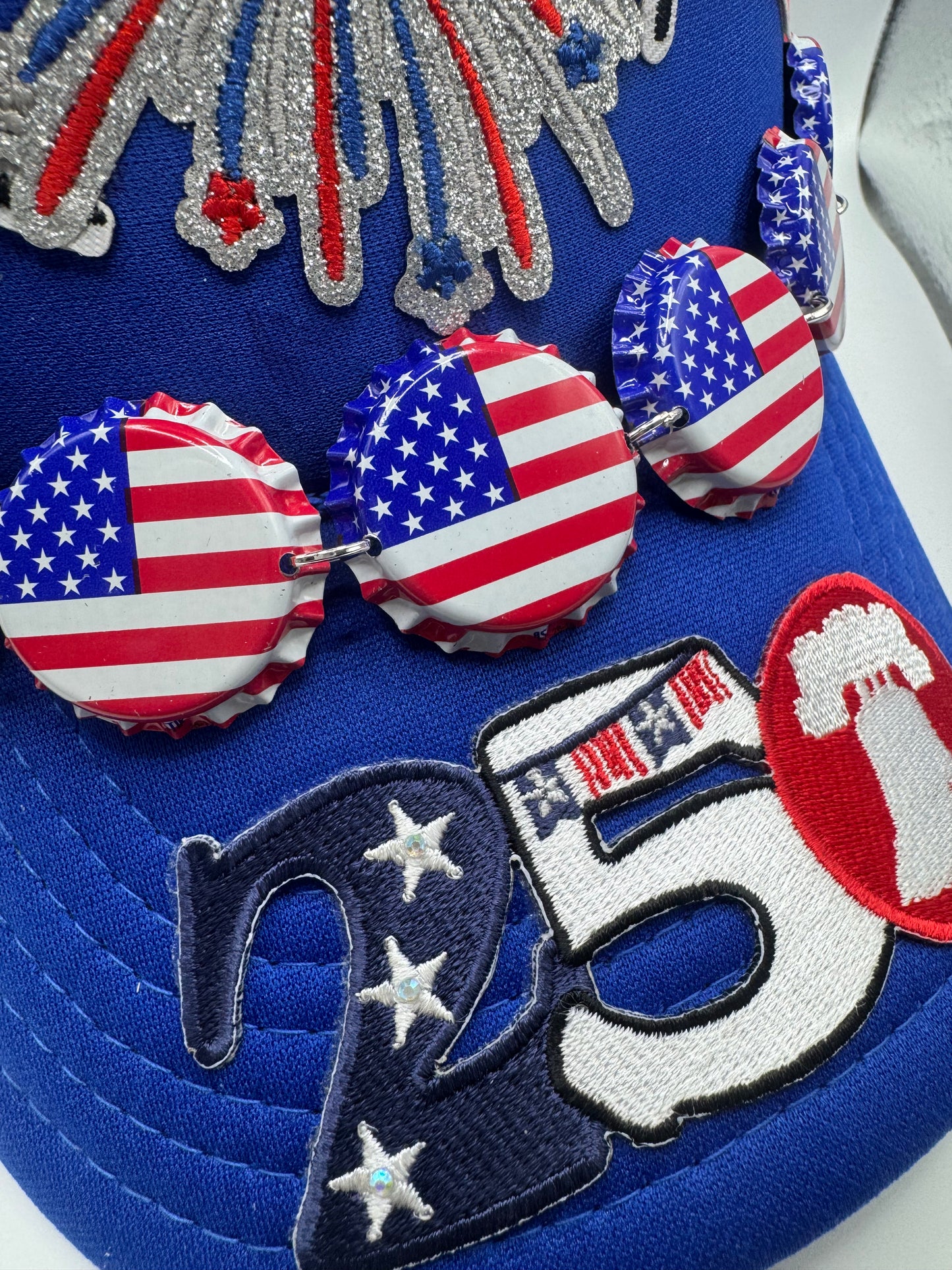 USA 250 Patriotic Trucker Hat 🇺🇸✨