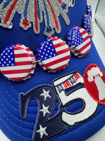 USA 250 Patriotic Trucker Hat 🇺🇸✨
