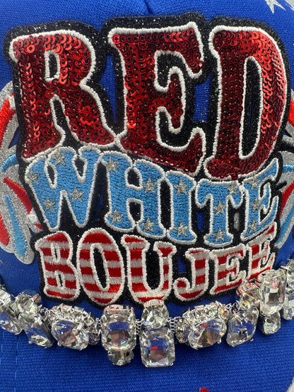 Red, White & Boujee Trucker Hat