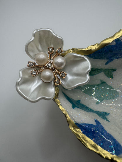 Oyster Shell Trinket Dish | Coastal Fish Design