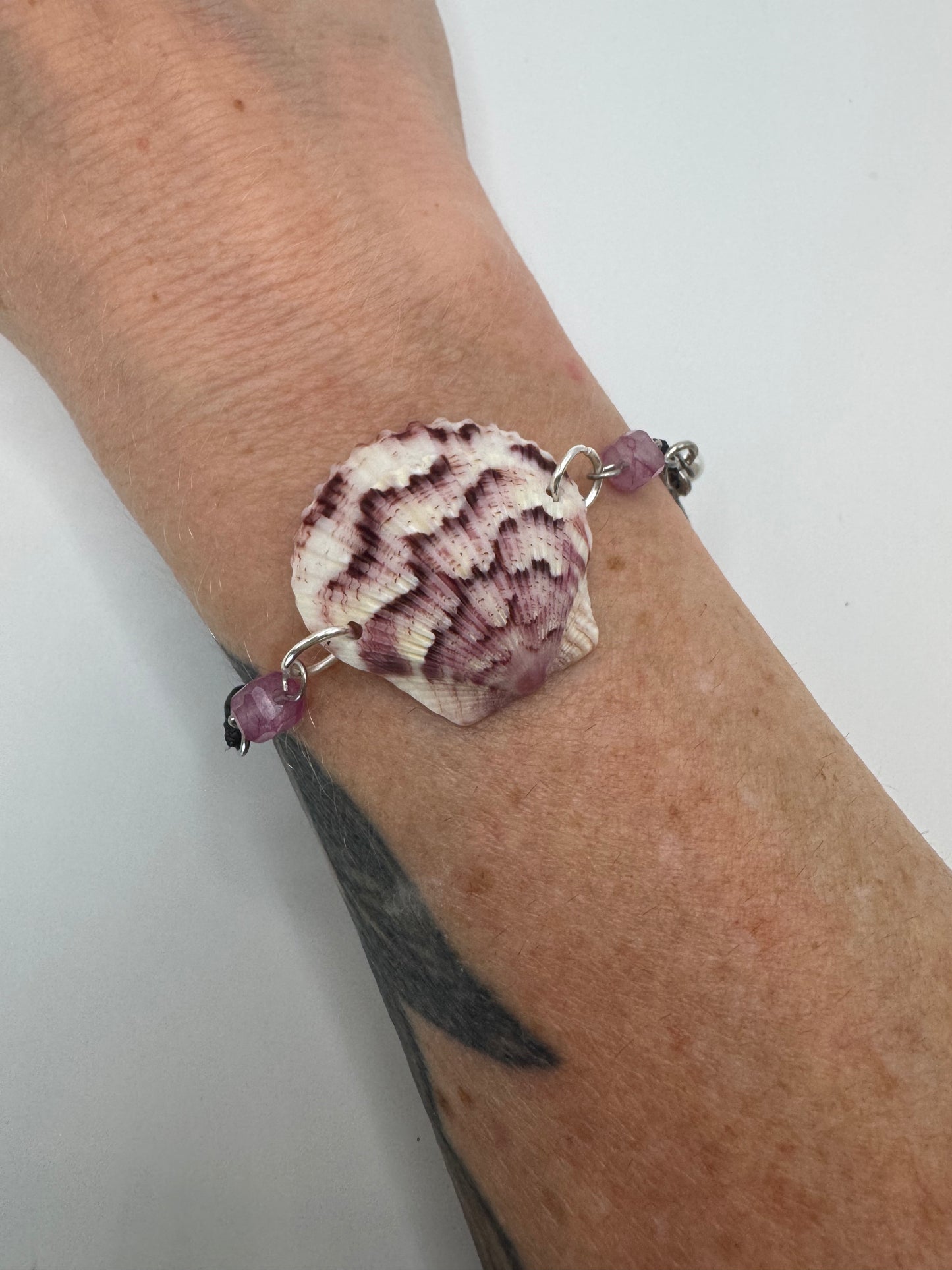 Handmade Sanibel Island Shell & Starfish Bracelet